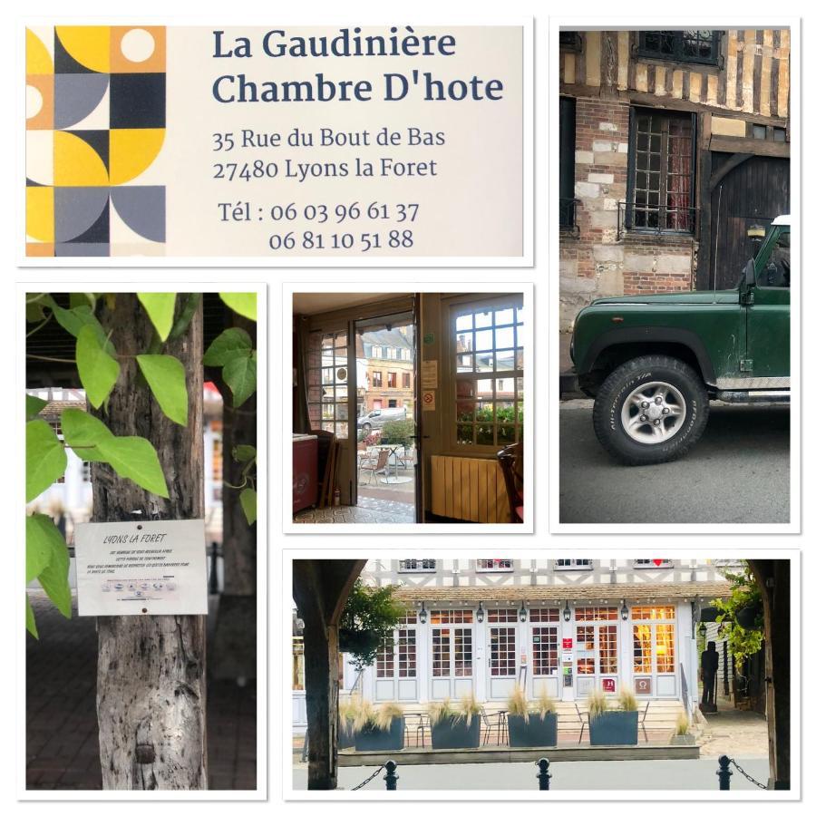 Bed and Breakfast La Gaudiniere Lyons-la-Forêt Zewnętrze zdjęcie